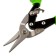 Scissors for Metal Sibrtech 78336, straight cut, steel C55, 2K handle, up to 0.8 mm, 250 mm