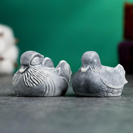 Фигура "Уточки мандаринки" пара, 3см-1