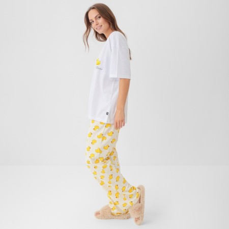 Women's pajamas (T-shirt and trousers) KAFTAN DUCK RR 48-50-2