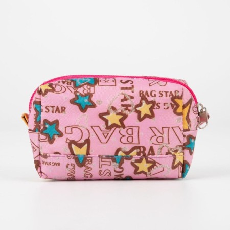 Lightning cosmetic bag, pink color-1