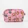 Lightning cosmetic bag, pink color