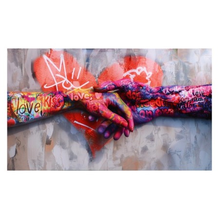 Picture on the canvas "Hand in hand" 60*100 cm