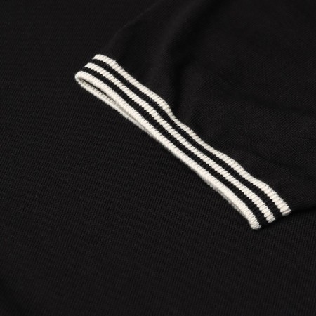 Jumper Men's Short Sleeve Minaku Regular Fit: Black Color, Rr. 52-8