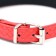 The collar of rivet with 2 rows of rivets, 33 x 1.2 cm, Osh 23-29, red