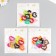 Busina for creativity Plastic "Heart Designer" MIX 2.9x2.5x0.9 cm