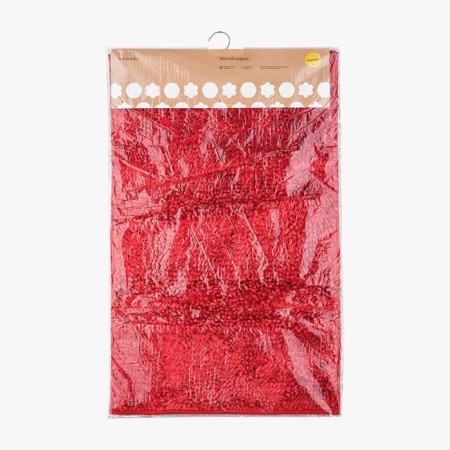 EXPRESSIA soft mat for a bathroom 50x80 cm, red color-4