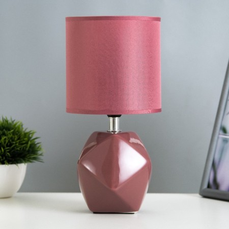 Salvence table lamp E14 40W Burgundy 13x13x25 cm Risalux