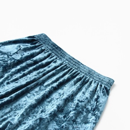 Women's shorts KAFTAN VELVET p. 48-50, blue-1