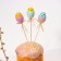 Decor for Palochk Easter "Chickens" 3pcs 4x12.5x25 cm