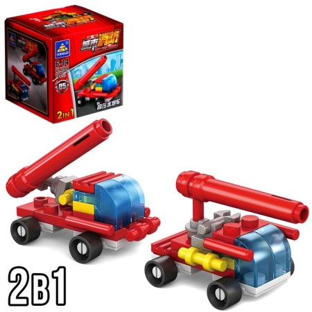 Designer Firefighters "Technique", 8 types, mix-5