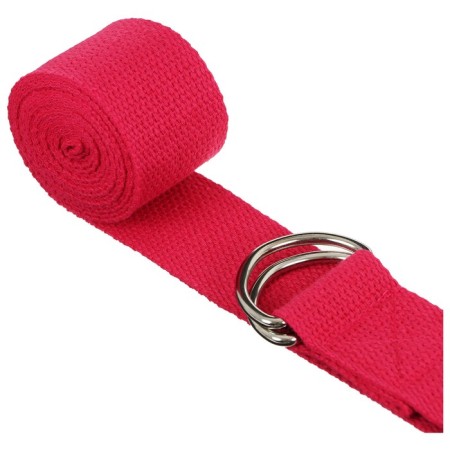 Sangh yoga set: block, belt, ball, pink color-8