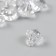 Beads for creativity plastic "Crystal Diamond" set of 20 g 1.8x1.8x1.9 cm