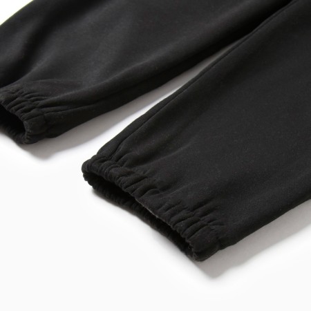 Women's costume with the basis (sweatshirt, trousers), black color, size 52-4