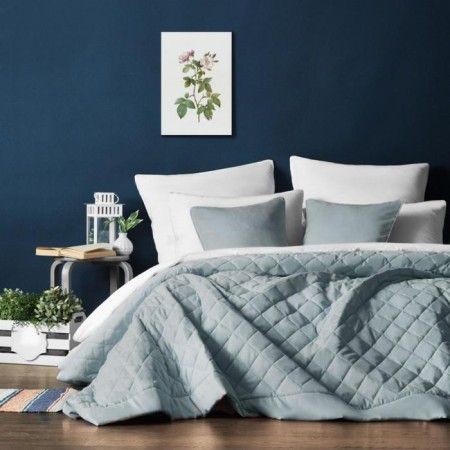 Cover with pillowcases "Kim", size 160x220 cm, color gray-blue-1