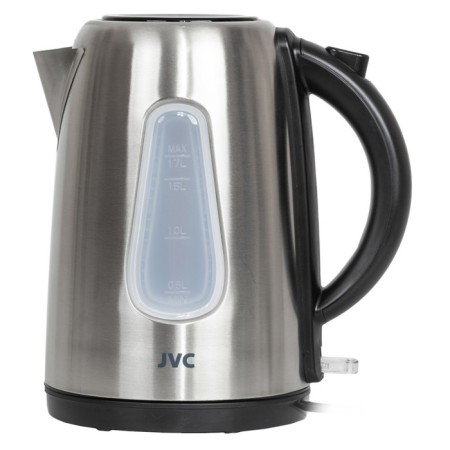 Electric kettle JVC JK-KE1716, Metal, 2200 watts, 1.7 l, silver