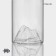 Glass glass Magistro "mountains", 300 ml