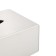 Boxing for cosmetic napkins Axentia, z Adquection, stainless steel, size 24.5x13x7 cm