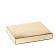 Box the team without printing a lid is, gold, no window, 26 x 21.5 x 4 cm