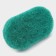 Abrasive brush with a handle of a share, 15 × 8 cm, color mix