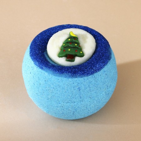 New Year. A bomb for a bath with a toy, 140 g, mix-5