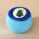 New Year. A bomb for a bath with a toy, 140 g, mix