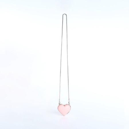 Female bag on a magnet, pink color