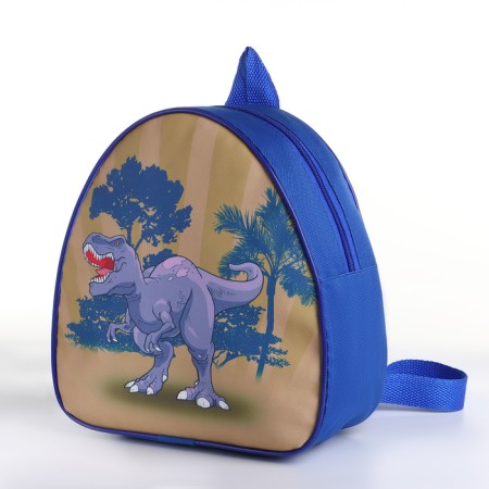 Children's backpack on the zipper "chosen", the color is blue-3