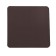 The substrate is reinforced, square, gold - coffee, 20 x 20 cm, 3.2 mm
