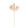 Topper for the Cake "September 1", wooden, mix