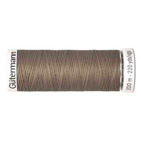 SEW-HALL thread for all materials, 200 m, 748277 (160 coffee-beige)