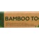 Bamboo denture hard in the box, white