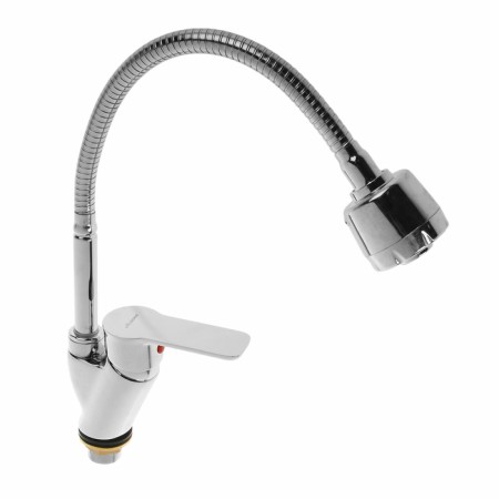 Accoona A4864 kitchen mixer, one -leaf, flexible surge, silumin, chrome-1