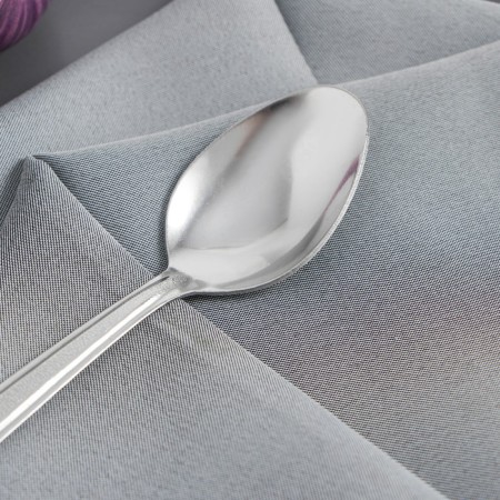 A spoon of a teaspoon “Pulkin”, length 14.9 cm, thickness 1.2 mm-1