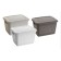 Universal basket with a lid, color mix