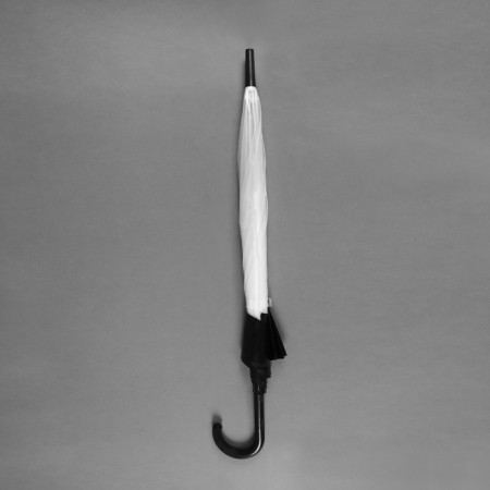 Umbrella - semi -automatic cane "Kant", 8 spokes, r = 43 cm, black/transparent color-6