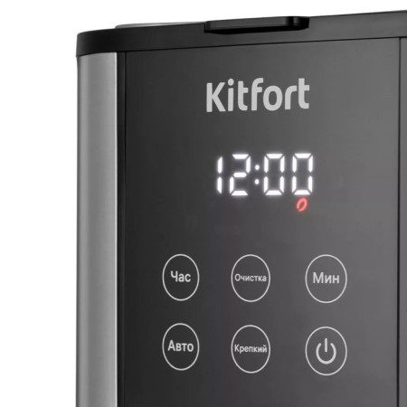 Coffee machine KitFort KT-7222, drip, 1000 watts, 1.5 l. Black-silver-2