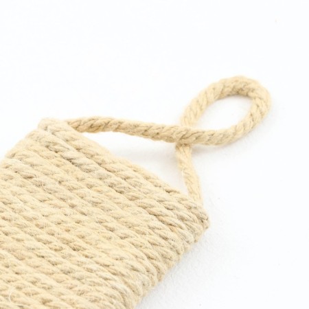 Claw "Pigzon" Mini, Juple Wall -sided Double -sided, 42 x 10 x 2 cm (white jute 6mm)-2