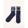 Male socks, black "happiness in the mountains"
