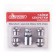 Secretary nuts Skyway, M12x1.25 21mm, Open cone, 5 ray, 1 cl, chrome, 4 pcs
