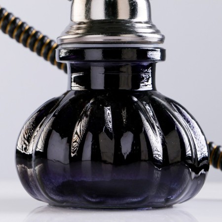 Hookah "sida", 30 cm, 1 pipe, dark blue-1