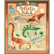 Djeco -dinosauri collage set