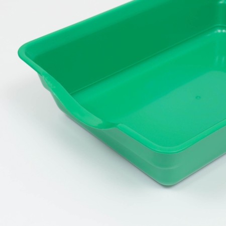 Deep toilet without a mesh 36 x 26 x 9 cm, green-4
