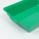 Deep toilet without a mesh 36 x 26 x 9 cm, green
