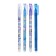 A set of gel handles with erased ink, 12 pieces, 0.38mm, blue rod, mix