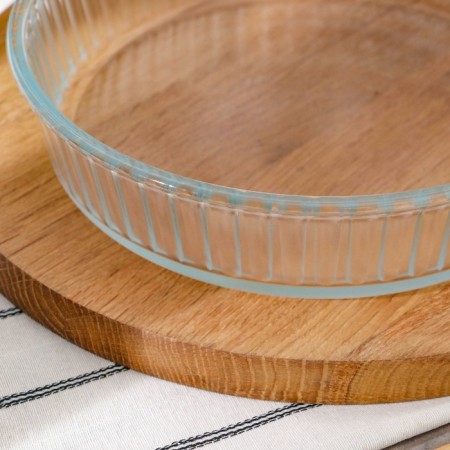 Zarina baking, glass, 2500 ml, d = 26 cm, h = 6 cm-1