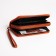 Women's wallet with lightning, orange color