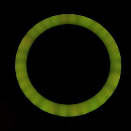 LED ring lamp RJ33, lamp 32 cm, colored backlight, 10 watts-18