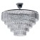 Aladard chandelier, size 60x50x60 cm, 480W 8xe14 IP 20