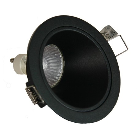 Brandon Brandon, GU10, 1x12W, 95 mm, matte black black lamp-1