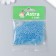 Beads "Astra" 11/0, 20 g (103 blue/transparent, glossy)